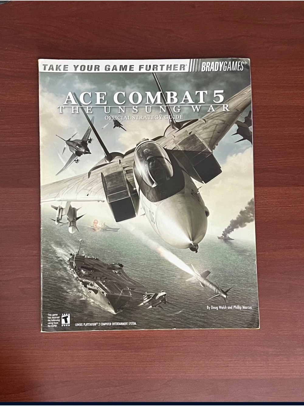 Ace Combat 5: The Unsung War Official Strategy Guide - Gray Cover